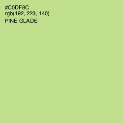 #C0DF8C - Pine Glade Color Image